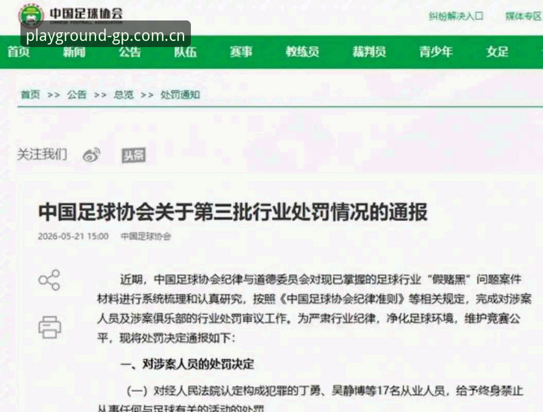 中国足协第三批禁足名单深度评测：65人受罚背后的行业警示